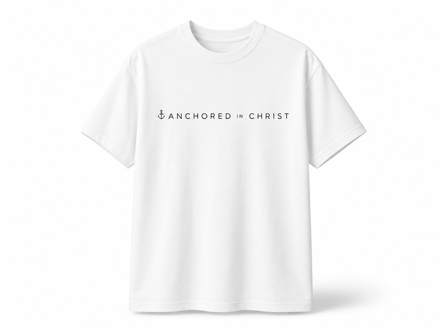 Anchored In Christ Signature Tee