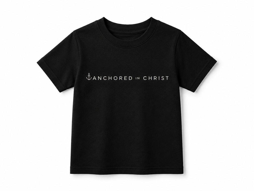 Anchored In Christ Kids T-Shirt