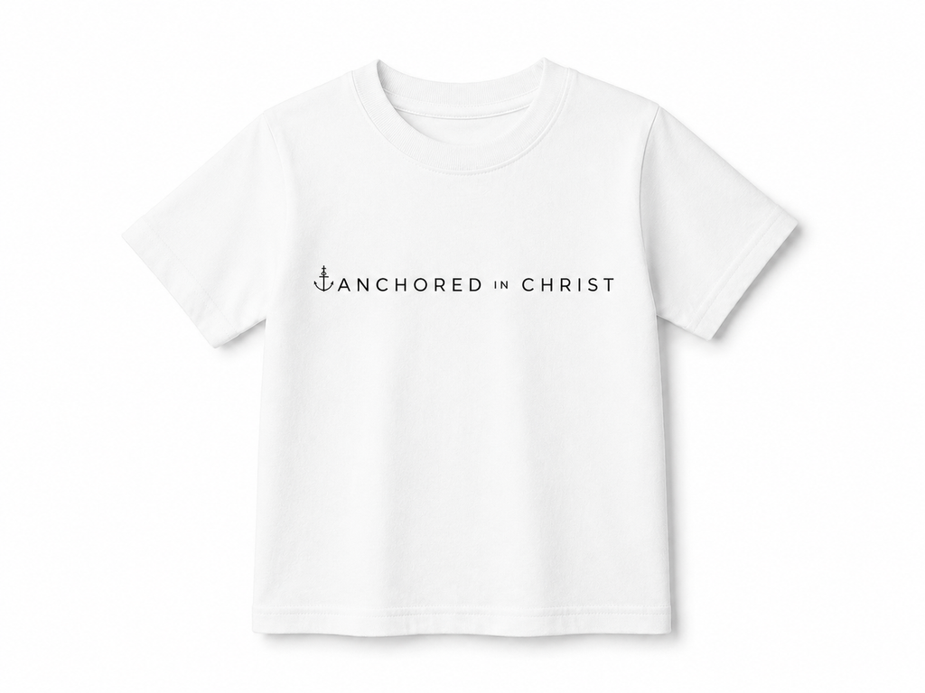 Anchored In Christ Kids T-Shirt